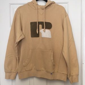 Russell Athletic men’s hoodie w/appliqué logo